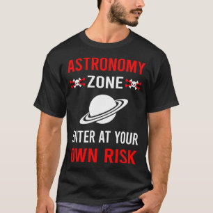 Camiseta Astronomia da Zona de Risco