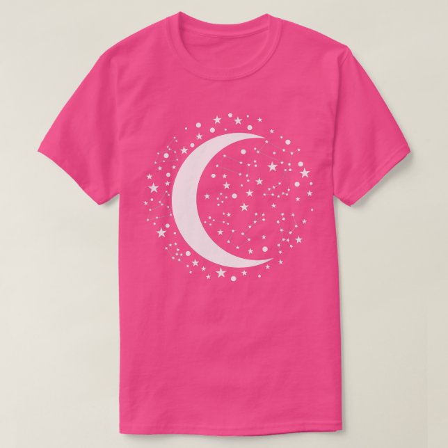 Camiseta Astronomia de Constelação em Espanque (Frente do Design)