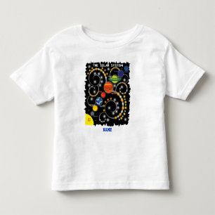 Camiseta Astronomia de espaço dos planetas do sistema sola