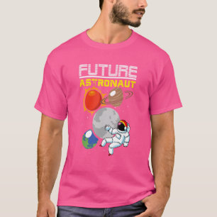 Camiseta Astronomia do Cientista Astrado do Futuro Viagem d