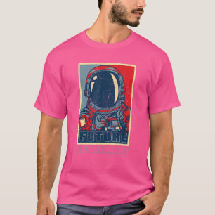 Camiseta Astronomia do Cientista Espacial Retrora Astronaut
