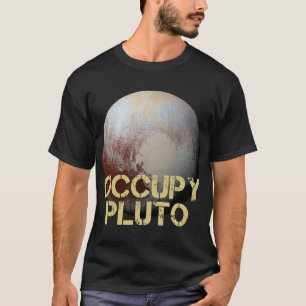 Camiseta Astronomia do Sistema Solar Planeta Plutão em Love
