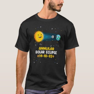 Camiseta Astronomia Eclipse Solar Anular 14 10 23 Nevada