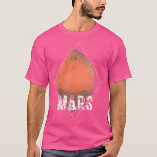 Camiseta Astronomia Espacial do Sistema Solar Planeta Mars
