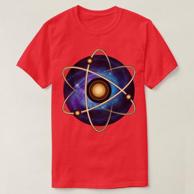 Camiseta Astronomia Física Quântica (Frente do Design)