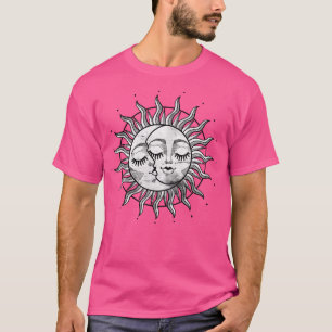 Camiseta Astronomia legal Do Sol E Da Lua Crescente