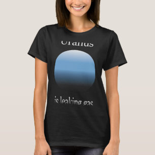 Camiseta Astronomia Lover Urano Está Fugindo Astron Engraça