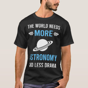 Camiseta Astronomia Menos Dramática
