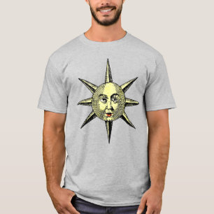 Camiseta Astronomia Renascentista - Coloração da face solar