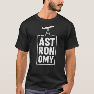 Camiseta Astronomia Retroativa Motif I Espaço I Galáxia I A