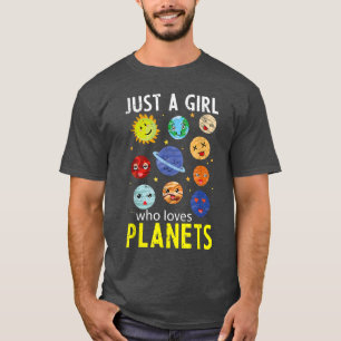 Camiseta Astronomia Sobre Cientistas Espaciais Meninas Mulh