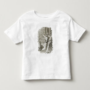 Camiseta Astrónomo grego que estuda as estrelas, ilustraç