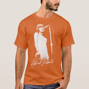 Camiseta Astrud Gilberto Retro Original Fan Design