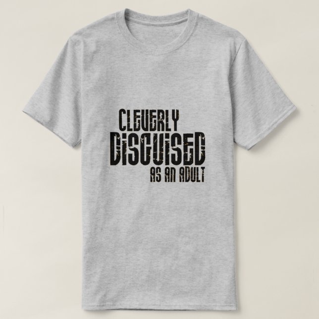 Camiseta astutamente disfarçado (Frente do Design)