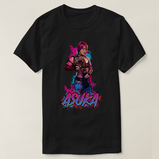 Camiseta Asuka Asian Wrestler (Frente do Design)