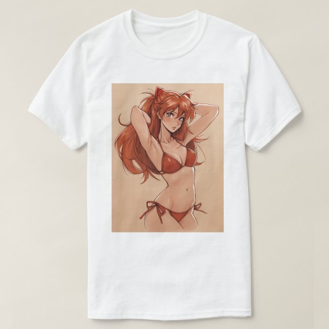 Camiseta Asuka casual 81 (Frente do Design)