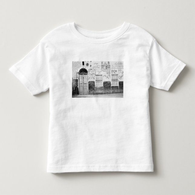 Camiseta Aswan Egito, Casa Decorada (Frente)