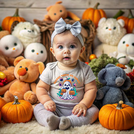 Camiseta At Halloween Treat or trick, diaper!"