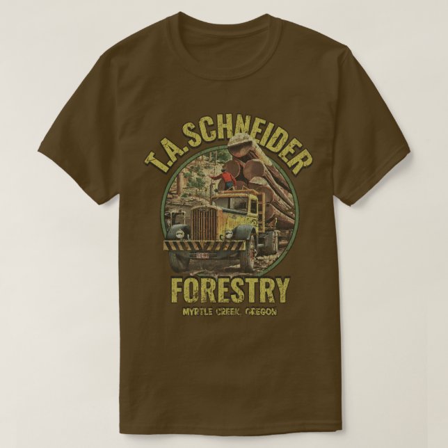 Camiseta AT Schneider Forestry (Frente do Design)
