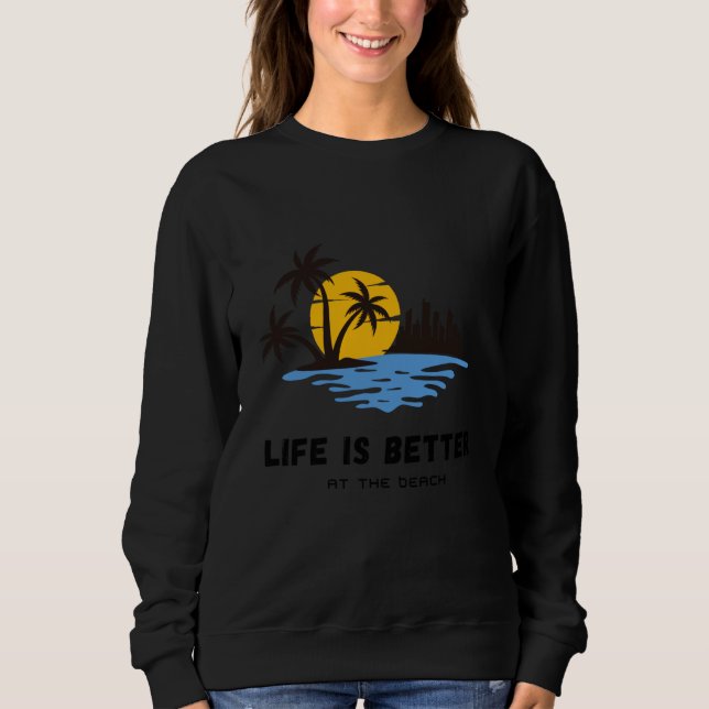 Camiseta At The Beach (Frente)