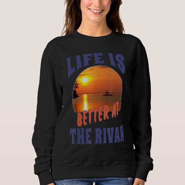 Camiseta At The Rivah Sunset (Frente)