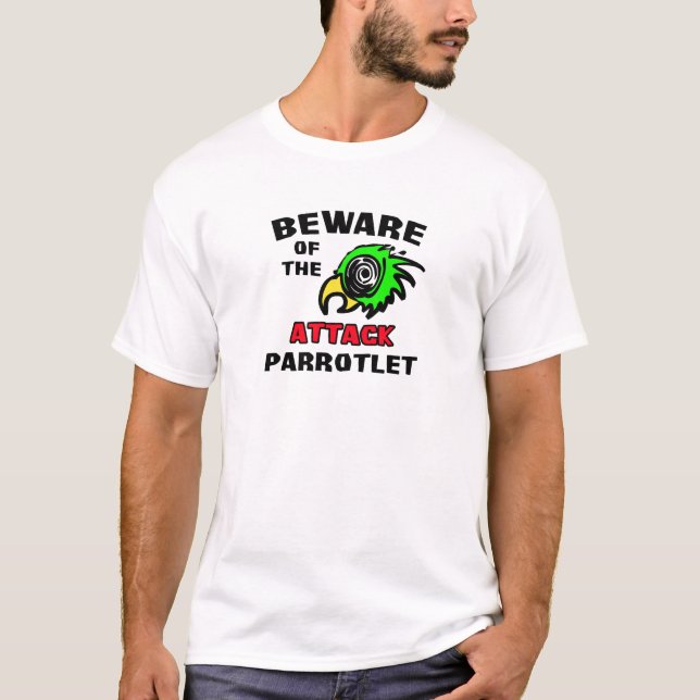 Camiseta Atacar Parrotlet (Frente)