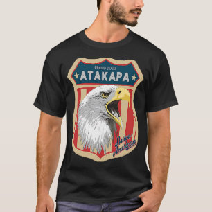 Camiseta Atakapa Tribo Orgulho Índio Nativo Americano