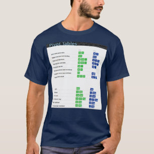 Camiseta Atalhos de Teclado do Mesa Excel Dinâmico Atalho d
