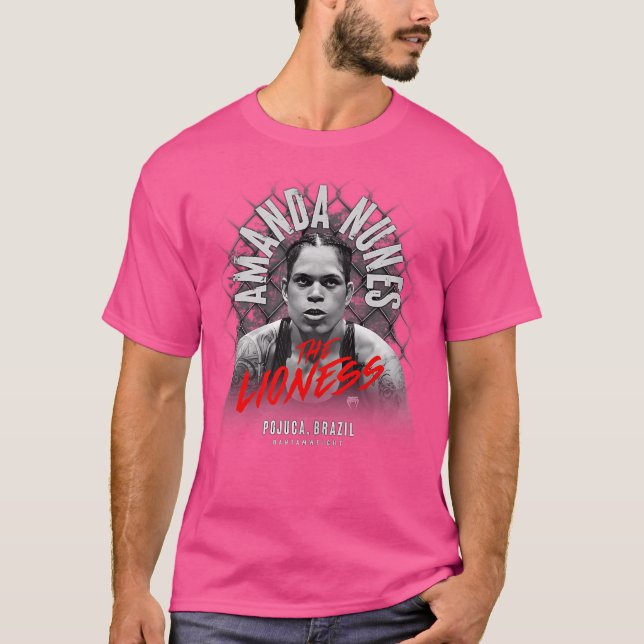 Camiseta Ataque Amanda Nunes (Frente)