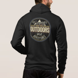 Camiseta Ataque ao ar livre Aventuras de Excelente Hoodie
