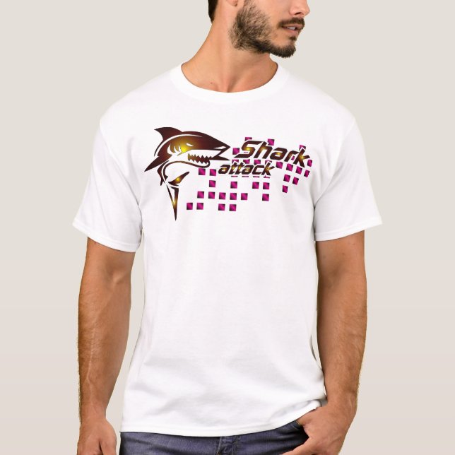 Camiseta Ataque ao tubarão (Frente)