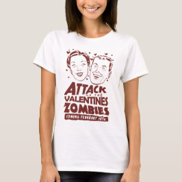 Camiseta Ataque aos Namorados Zombies