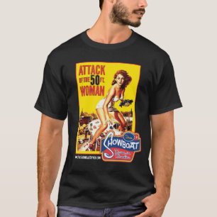 Camiseta Ataque da movimentação do Showboat da mulher de