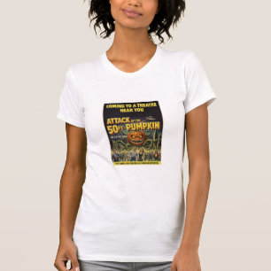 Camiseta Ataque da Pumpkin de 50 pés