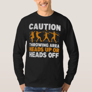 Camiseta Ataque De Área De Atiramento De Precaução Colocar