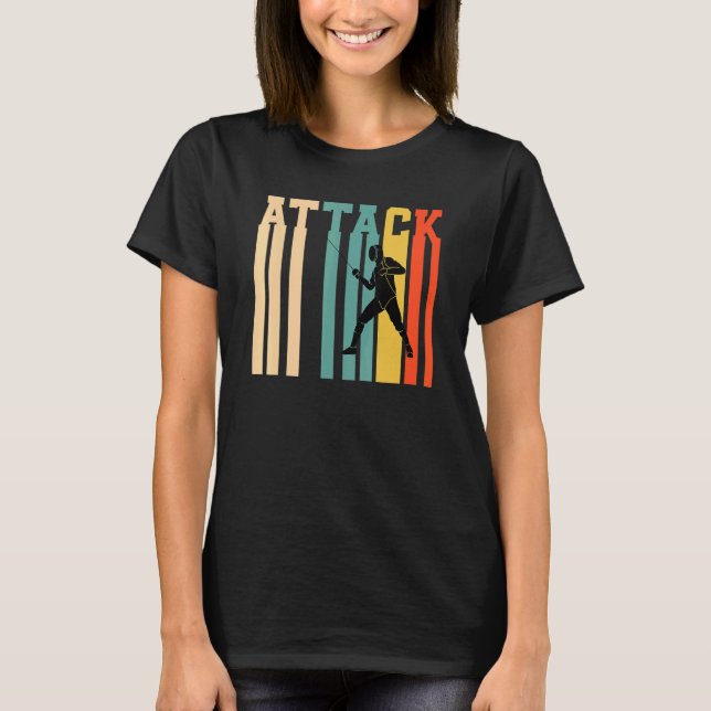 Camiseta Ataque de esgrima (Frente)