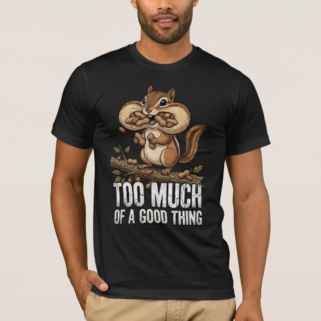 Camiseta Ataque de Lanche do Esquilo (Frente)