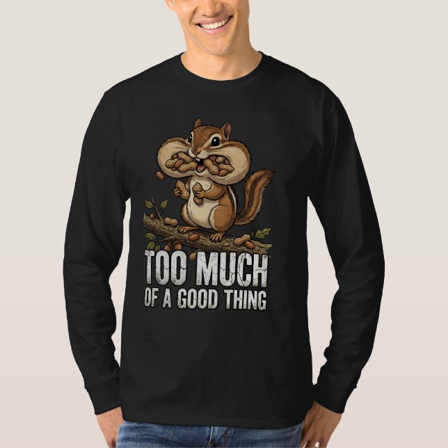 Camiseta Ataque de Lanche do Esquilo (Frente)