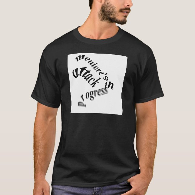 Camiseta ataque de meniere em curso (Frente)