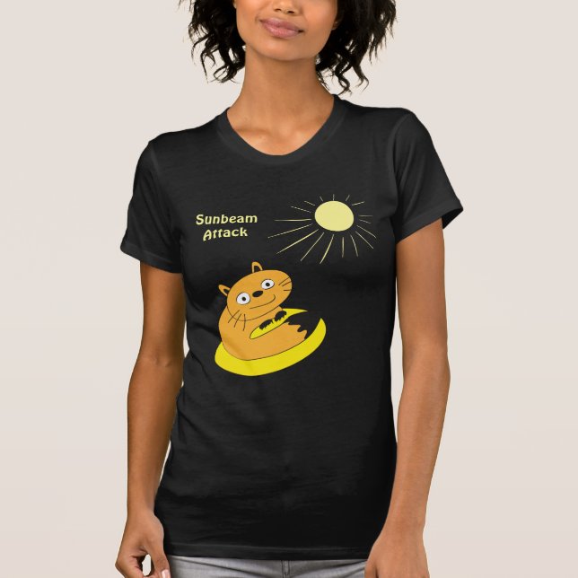 Camiseta Ataque de raios solares (Frente)