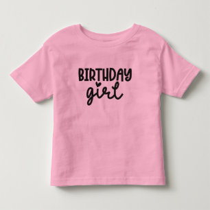 Camiseta Ataque de Rapariga de Aniversário