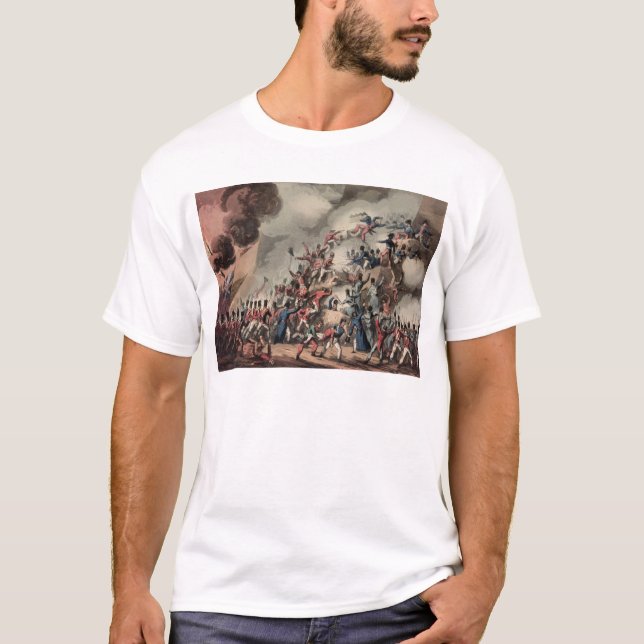 Camiseta Ataque de St. Sebastian, gravado por Thomas (Frente)