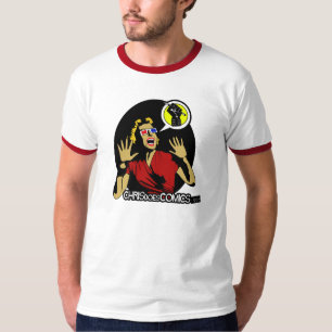 Camiseta Ataque dos 50 pés ChrisDoesComics em 3D!