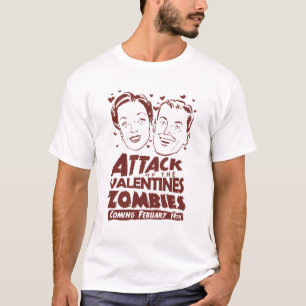 Camiseta Ataque dos zombis dos namorados