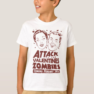 Camiseta Ataque dos zombis dos namorados