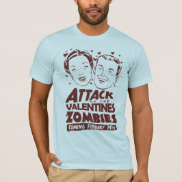 Camiseta Ataque dos zombis dos namorados
