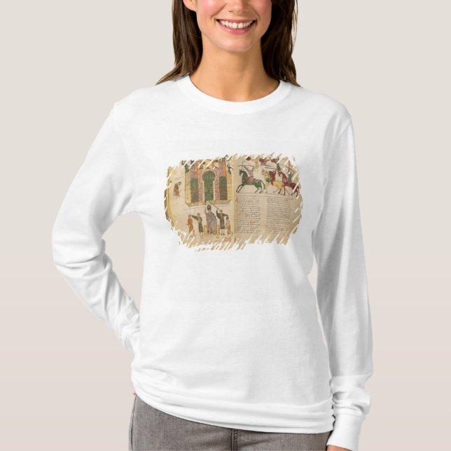 Camiseta Ataque e tomada de Jerusalem perto (Frente)