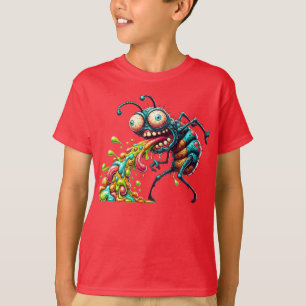 Camiseta Ataque Mutante de Puke do Inseto