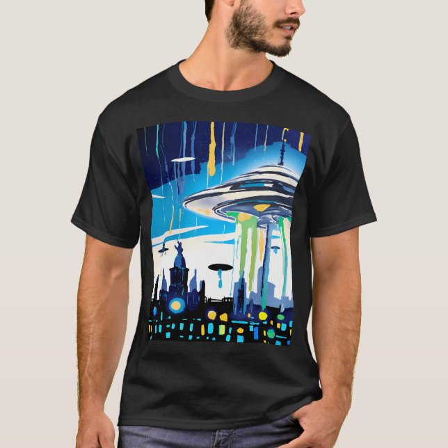 Camiseta Ataque Ufo (Frente)
