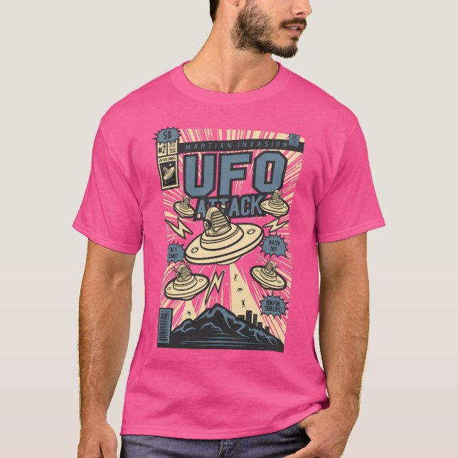 Camiseta Ataque Ufo (Frente)